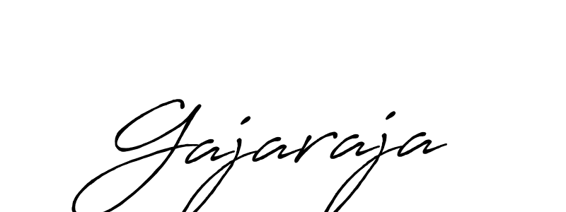 Use a signature maker to create a handwritten signature online. With this signature software, you can design (Antro_Vectra_Bolder) your own signature for name Gajaraja. Gajaraja signature style 7 images and pictures png