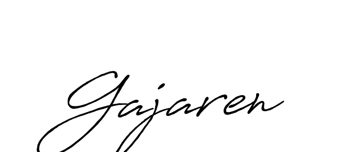 Create a beautiful signature design for name Gajaren. With this signature (Antro_Vectra_Bolder) fonts, you can make a handwritten signature for free. Gajaren signature style 7 images and pictures png