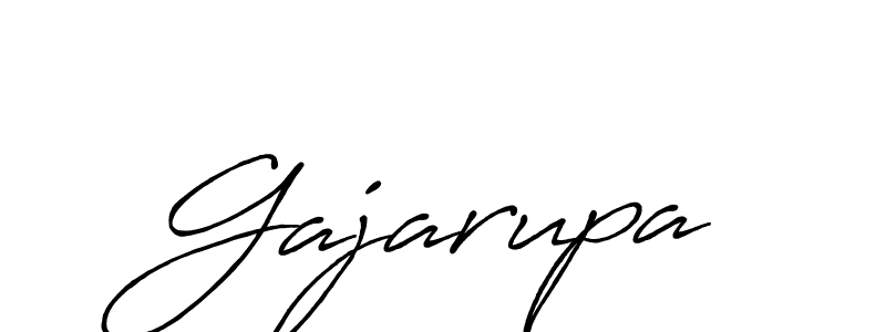 Create a beautiful signature design for name Gajarupa. With this signature (Antro_Vectra_Bolder) fonts, you can make a handwritten signature for free. Gajarupa signature style 7 images and pictures png