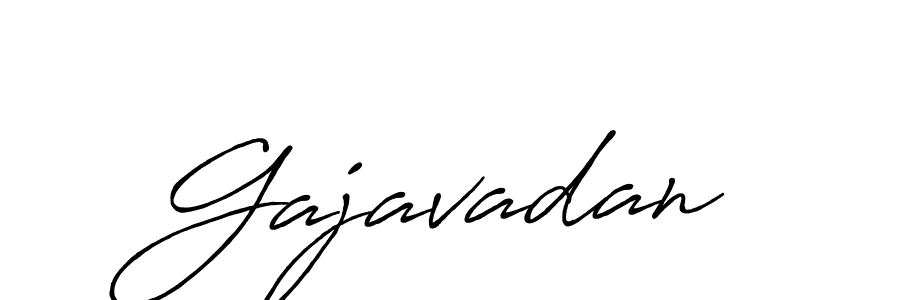 Make a beautiful signature design for name Gajavadan. With this signature (Antro_Vectra_Bolder) style, you can create a handwritten signature for free. Gajavadan signature style 7 images and pictures png