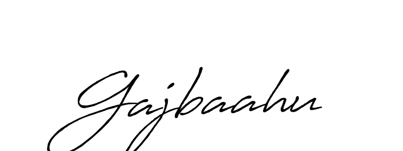 How to Draw Gajbaahu signature style? Antro_Vectra_Bolder is a latest design signature styles for name Gajbaahu. Gajbaahu signature style 7 images and pictures png
