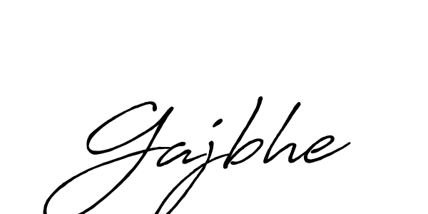 Design your own signature with our free online signature maker. With this signature software, you can create a handwritten (Antro_Vectra_Bolder) signature for name Gajbhe. Gajbhe signature style 7 images and pictures png