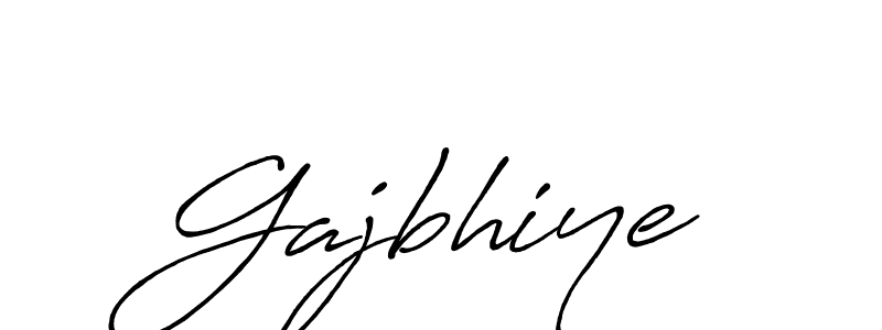 Use a signature maker to create a handwritten signature online. With this signature software, you can design (Antro_Vectra_Bolder) your own signature for name Gajbhiye. Gajbhiye signature style 7 images and pictures png