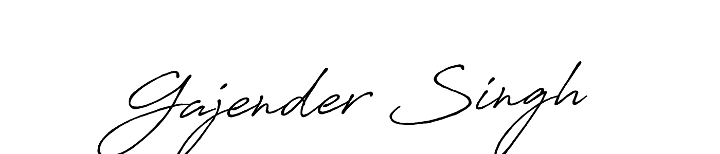 Also You can easily find your signature by using the search form. We will create Gajender Singh name handwritten signature images for you free of cost using Antro_Vectra_Bolder sign style. Gajender Singh signature style 7 images and pictures png