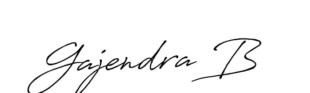 Similarly Antro_Vectra_Bolder is the best handwritten signature design. Signature creator online .You can use it as an online autograph creator for name Gajendra B. Gajendra B signature style 7 images and pictures png