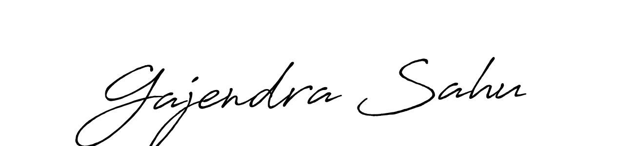 Similarly Antro_Vectra_Bolder is the best handwritten signature design. Signature creator online .You can use it as an online autograph creator for name Gajendra Sahu. Gajendra Sahu signature style 7 images and pictures png