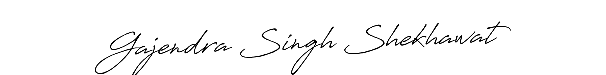 Gajendra Singh Shekhawat stylish signature style. Best Handwritten Sign (Antro_Vectra_Bolder) for my name. Handwritten Signature Collection Ideas for my name Gajendra Singh Shekhawat. Gajendra Singh Shekhawat signature style 7 images and pictures png