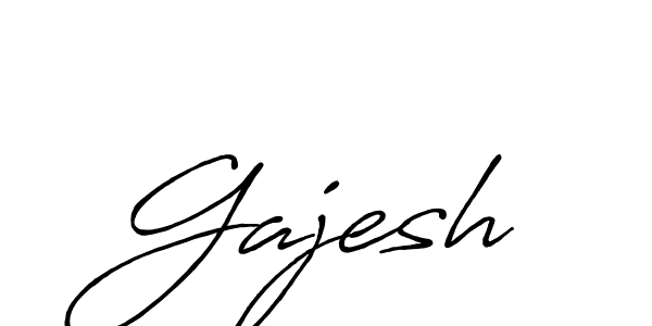 How to Draw Gajesh signature style? Antro_Vectra_Bolder is a latest design signature styles for name Gajesh. Gajesh signature style 7 images and pictures png