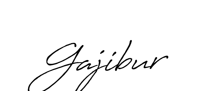 Make a beautiful signature design for name Gajibur. With this signature (Antro_Vectra_Bolder) style, you can create a handwritten signature for free. Gajibur signature style 7 images and pictures png