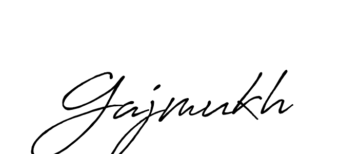 It looks lik you need a new signature style for name Gajmukh. Design unique handwritten (Antro_Vectra_Bolder) signature with our free signature maker in just a few clicks. Gajmukh signature style 7 images and pictures png