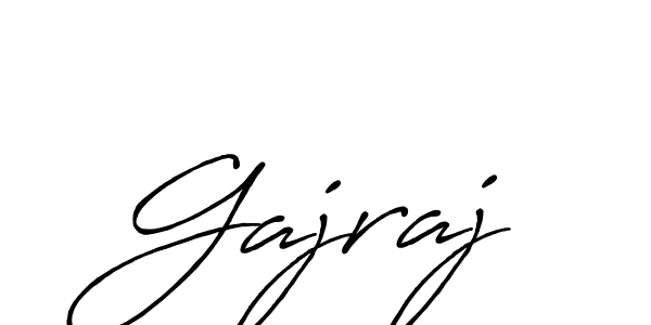 Gajraj stylish signature style. Best Handwritten Sign (Antro_Vectra_Bolder) for my name. Handwritten Signature Collection Ideas for my name Gajraj. Gajraj signature style 7 images and pictures png