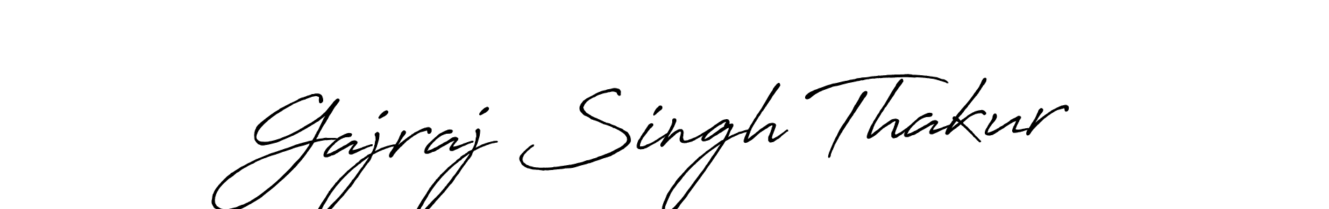 Use a signature maker to create a handwritten signature online. With this signature software, you can design (Antro_Vectra_Bolder) your own signature for name Gajraj Singh Thakur. Gajraj Singh Thakur signature style 7 images and pictures png