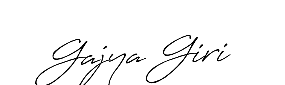 Antro_Vectra_Bolder is a professional signature style that is perfect for those who want to add a touch of class to their signature. It is also a great choice for those who want to make their signature more unique. Get Gajya Giri name to fancy signature for free. Gajya Giri signature style 7 images and pictures png