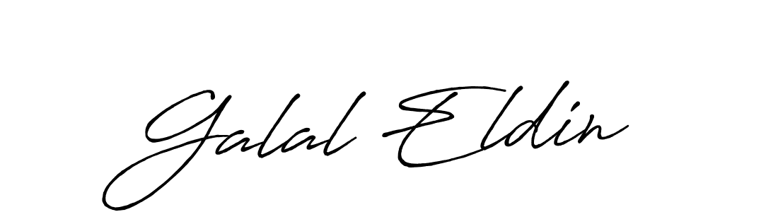 Antro_Vectra_Bolder is a professional signature style that is perfect for those who want to add a touch of class to their signature. It is also a great choice for those who want to make their signature more unique. Get Galal Eldin name to fancy signature for free. Galal Eldin signature style 7 images and pictures png