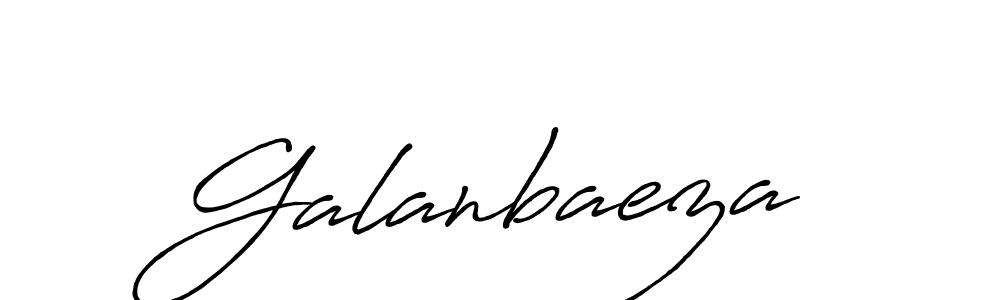 Once you've used our free online signature maker to create your best signature Antro_Vectra_Bolder style, it's time to enjoy all of the benefits that Galanbaeza name signing documents. Galanbaeza signature style 7 images and pictures png