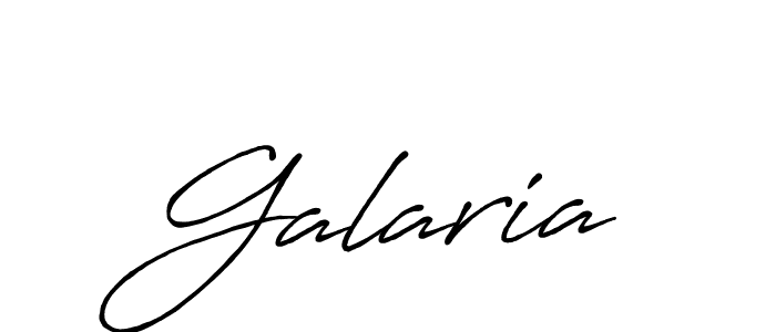 Galaria stylish signature style. Best Handwritten Sign (Antro_Vectra_Bolder) for my name. Handwritten Signature Collection Ideas for my name Galaria. Galaria signature style 7 images and pictures png