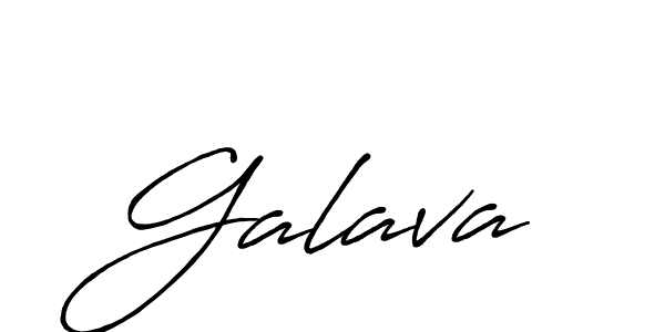 How to make Galava name signature. Use Antro_Vectra_Bolder style for creating short signs online. This is the latest handwritten sign. Galava signature style 7 images and pictures png