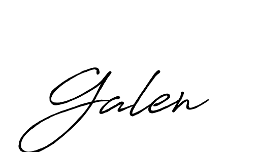 You should practise on your own different ways (Antro_Vectra_Bolder) to write your name (Galen) in signature. don't let someone else do it for you. Galen signature style 7 images and pictures png