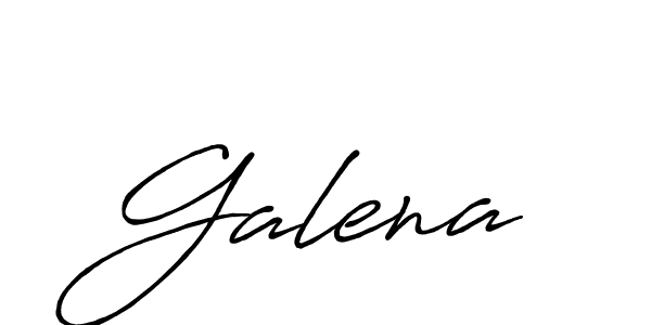 Create a beautiful signature design for name Galena. With this signature (Antro_Vectra_Bolder) fonts, you can make a handwritten signature for free. Galena signature style 7 images and pictures png