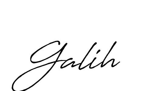 Best and Professional Signature Style for Galih. Antro_Vectra_Bolder Best Signature Style Collection. Galih signature style 7 images and pictures png