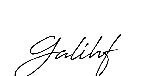 if you are searching for the best signature style for your name Galihf. so please give up your signature search. here we have designed multiple signature styles  using Antro_Vectra_Bolder. Galihf signature style 7 images and pictures png