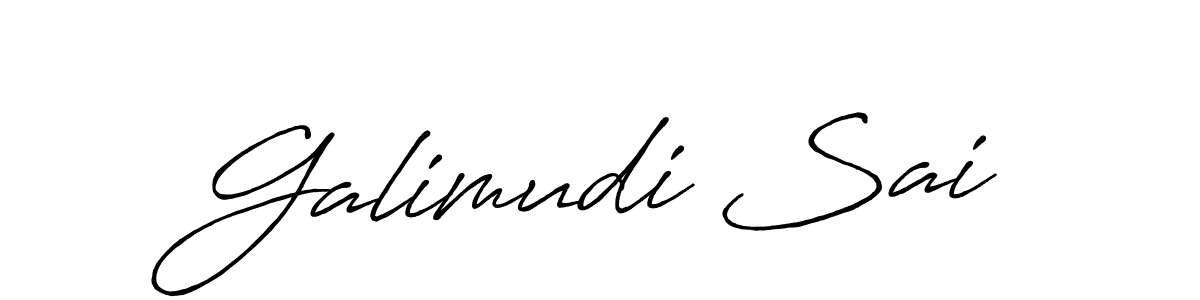 Make a short Galimudi Sai signature style. Manage your documents anywhere anytime using Antro_Vectra_Bolder. Create and add eSignatures, submit forms, share and send files easily. Galimudi Sai signature style 7 images and pictures png