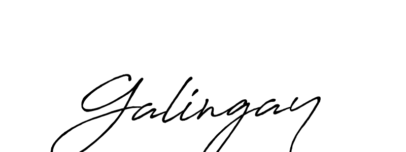 Create a beautiful signature design for name Galingay. With this signature (Antro_Vectra_Bolder) fonts, you can make a handwritten signature for free. Galingay signature style 7 images and pictures png