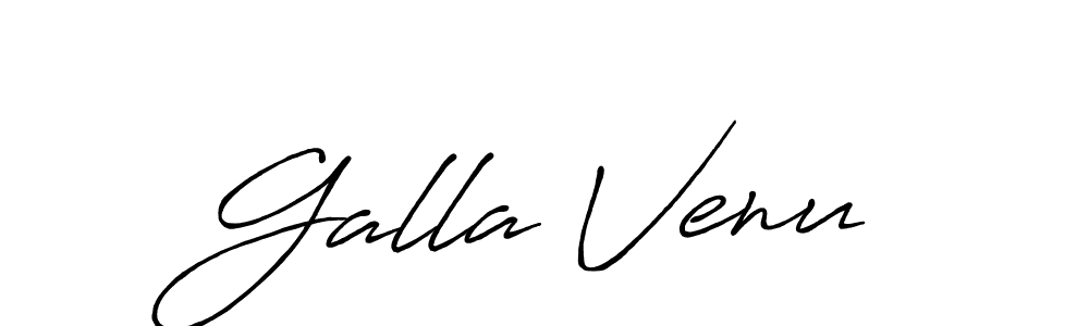 Make a beautiful signature design for name Galla Venu. Use this online signature maker to create a handwritten signature for free. Galla Venu signature style 7 images and pictures png