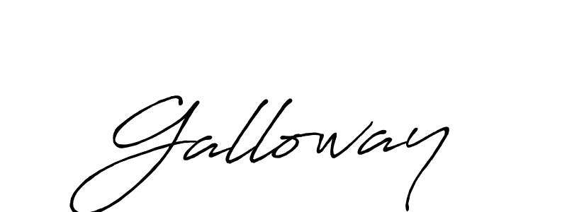 How to make Galloway name signature. Use Antro_Vectra_Bolder style for creating short signs online. This is the latest handwritten sign. Galloway signature style 7 images and pictures png