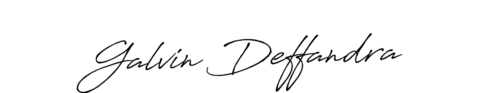 Galvin Deffandra stylish signature style. Best Handwritten Sign (Antro_Vectra_Bolder) for my name. Handwritten Signature Collection Ideas for my name Galvin Deffandra. Galvin Deffandra signature style 7 images and pictures png