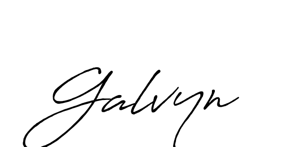 Once you've used our free online signature maker to create your best signature Antro_Vectra_Bolder style, it's time to enjoy all of the benefits that Galvyn name signing documents. Galvyn signature style 7 images and pictures png