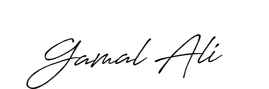 You can use this online signature creator to create a handwritten signature for the name Gamal Ali. This is the best online autograph maker. Gamal Ali signature style 7 images and pictures png