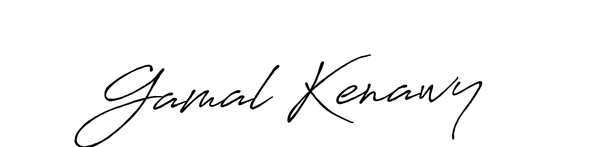 You should practise on your own different ways (Antro_Vectra_Bolder) to write your name (Gamal Kenawy) in signature. don't let someone else do it for you. Gamal Kenawy signature style 7 images and pictures png