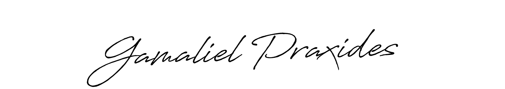 Also You can easily find your signature by using the search form. We will create Gamaliel Praxides name handwritten signature images for you free of cost using Antro_Vectra_Bolder sign style. Gamaliel Praxides signature style 7 images and pictures png