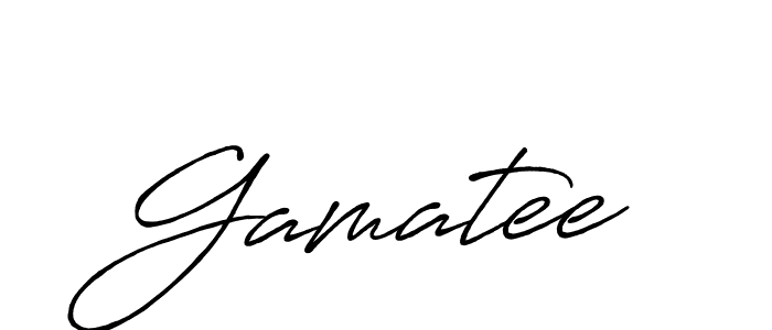 Make a short Gamatee signature style. Manage your documents anywhere anytime using Antro_Vectra_Bolder. Create and add eSignatures, submit forms, share and send files easily. Gamatee signature style 7 images and pictures png