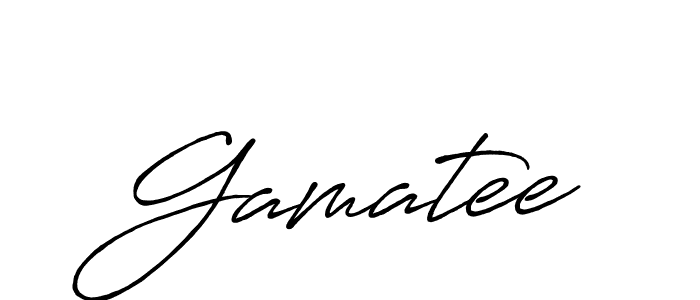 It looks lik you need a new signature style for name Gamatee. Design unique handwritten (Antro_Vectra_Bolder) signature with our free signature maker in just a few clicks. Gamatee signature style 7 images and pictures png