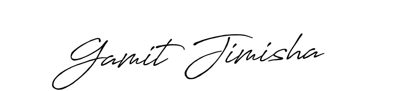 Here are the top 10 professional signature styles for the name Gamit Jimisha. These are the best autograph styles you can use for your name. Gamit Jimisha signature style 7 images and pictures png