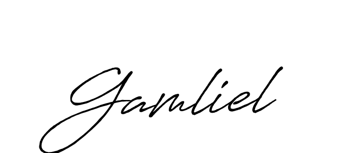 How to Draw Gamliel signature style? Antro_Vectra_Bolder is a latest design signature styles for name Gamliel. Gamliel signature style 7 images and pictures png