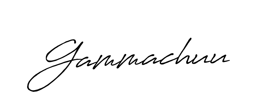 Also You can easily find your signature by using the search form. We will create Gammachuu name handwritten signature images for you free of cost using Antro_Vectra_Bolder sign style. Gammachuu signature style 7 images and pictures png