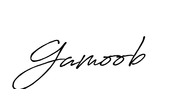 It looks lik you need a new signature style for name Gamoob. Design unique handwritten (Antro_Vectra_Bolder) signature with our free signature maker in just a few clicks. Gamoob signature style 7 images and pictures png