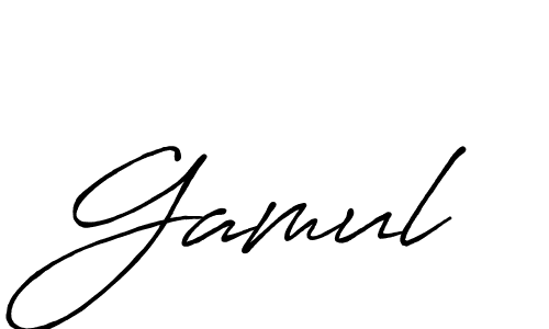 You should practise on your own different ways (Antro_Vectra_Bolder) to write your name (Gamul) in signature. don't let someone else do it for you. Gamul signature style 7 images and pictures png