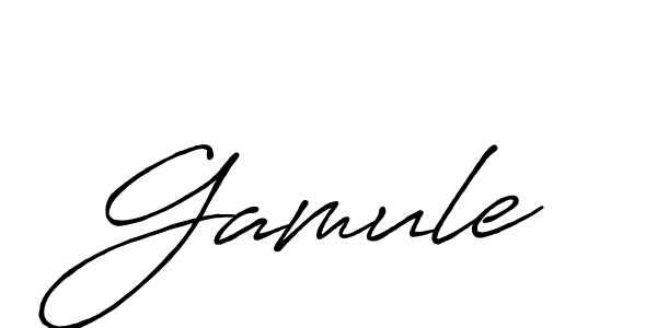 Once you've used our free online signature maker to create your best signature Antro_Vectra_Bolder style, it's time to enjoy all of the benefits that Gamule name signing documents. Gamule signature style 7 images and pictures png