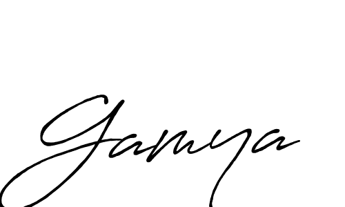 Also You can easily find your signature by using the search form. We will create Gamya name handwritten signature images for you free of cost using Antro_Vectra_Bolder sign style. Gamya signature style 7 images and pictures png