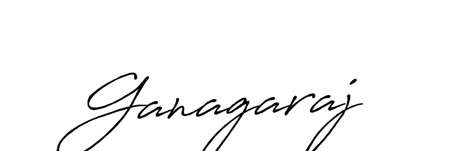 Use a signature maker to create a handwritten signature online. With this signature software, you can design (Antro_Vectra_Bolder) your own signature for name Ganagaraj. Ganagaraj signature style 7 images and pictures png