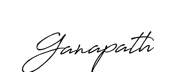 Make a beautiful signature design for name Ganapath. Use this online signature maker to create a handwritten signature for free. Ganapath signature style 7 images and pictures png