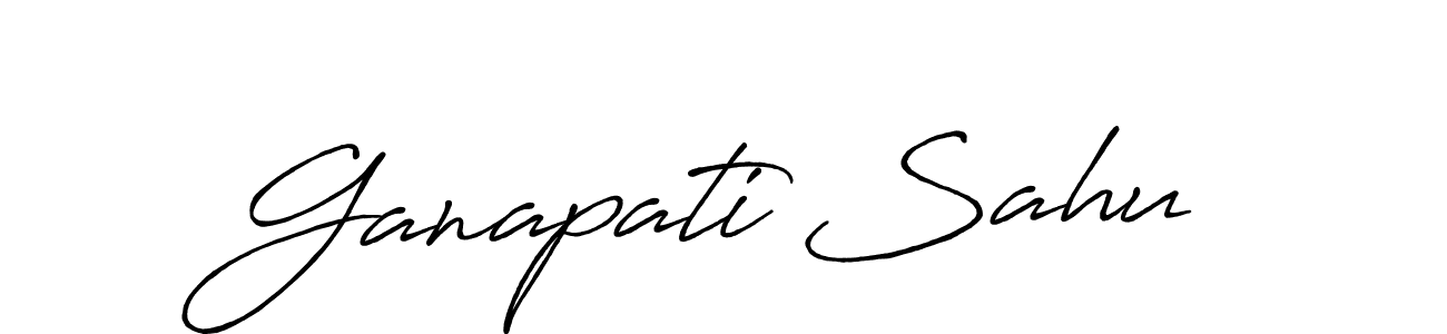 Make a beautiful signature design for name Ganapati Sahu. Use this online signature maker to create a handwritten signature for free. Ganapati Sahu signature style 7 images and pictures png