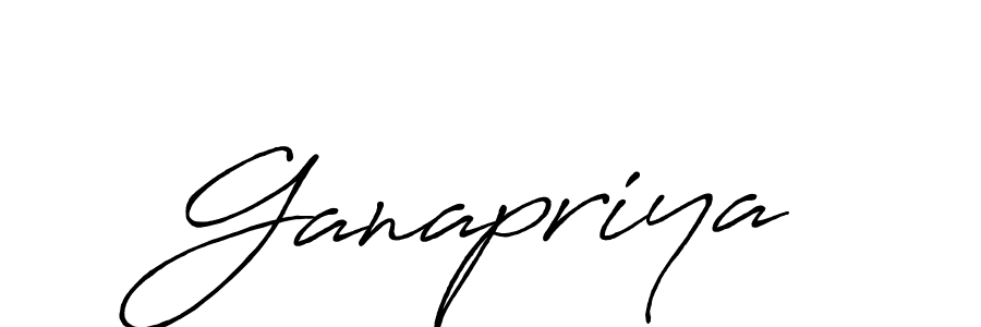 It looks lik you need a new signature style for name Ganapriya. Design unique handwritten (Antro_Vectra_Bolder) signature with our free signature maker in just a few clicks. Ganapriya signature style 7 images and pictures png