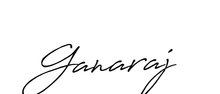 Design your own signature with our free online signature maker. With this signature software, you can create a handwritten (Antro_Vectra_Bolder) signature for name Ganaraj. Ganaraj signature style 7 images and pictures png