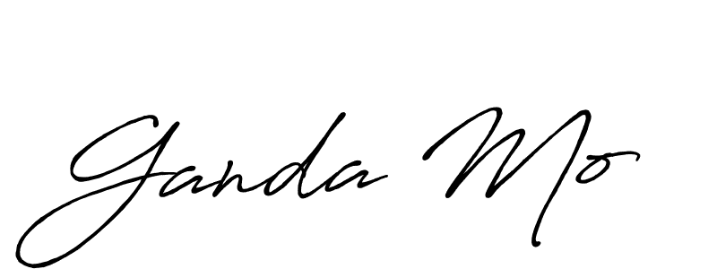 You should practise on your own different ways (Antro_Vectra_Bolder) to write your name (Ganda Mo) in signature. don't let someone else do it for you. Ganda Mo signature style 7 images and pictures png