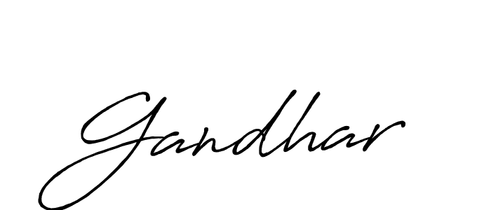 You should practise on your own different ways (Antro_Vectra_Bolder) to write your name (Gandhar) in signature. don't let someone else do it for you. Gandhar signature style 7 images and pictures png